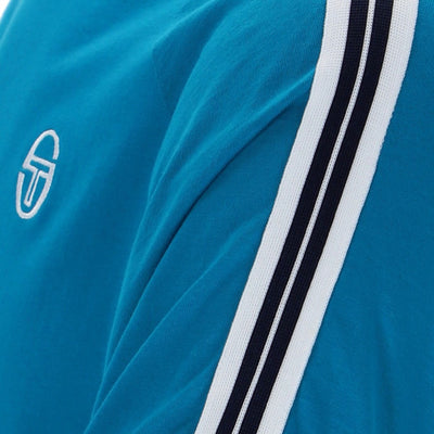 Sergio Tacchini Pino Ringer T-Shirt Mykonos Blue