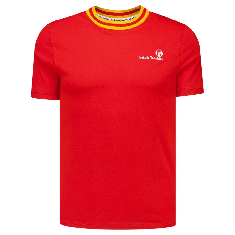 Sergio Tacchini Rainer FC T-Shirt Adenaline Rush / Old Gold