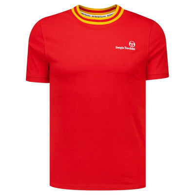 Sergio Tacchini Rainer FC T-Shirt Adenaline Rush / Old Gold