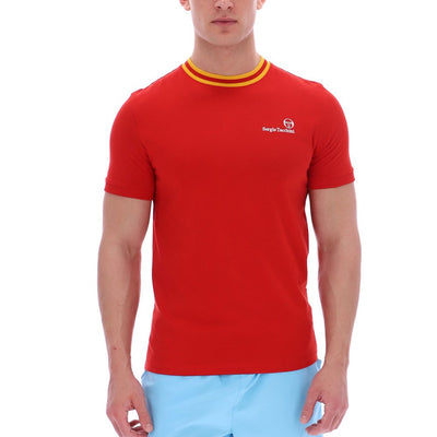 Sergio Tacchini Rainer FC T-Shirt Adenaline Rush / Old Gold