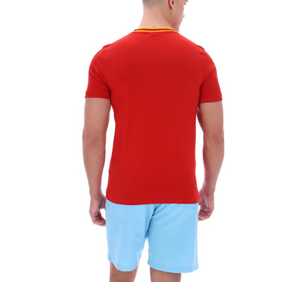 Sergio Tacchini Rainer FC T-Shirt Adenaline Rush / Old Gold