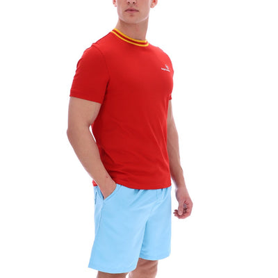 Sergio Tacchini Rainer FC T-Shirt Adenaline Rush / Old Gold
