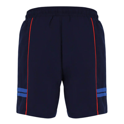 Sergio Tacchini Romolo Swim Shorts Maritime Blue and Adrenaline Red