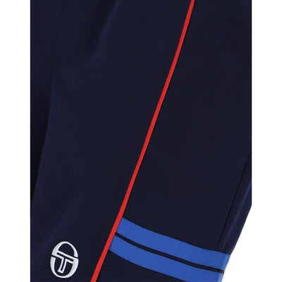 Sergio Tacchini Romolo Swim Shorts Maritime Blue and Adrenaline Red