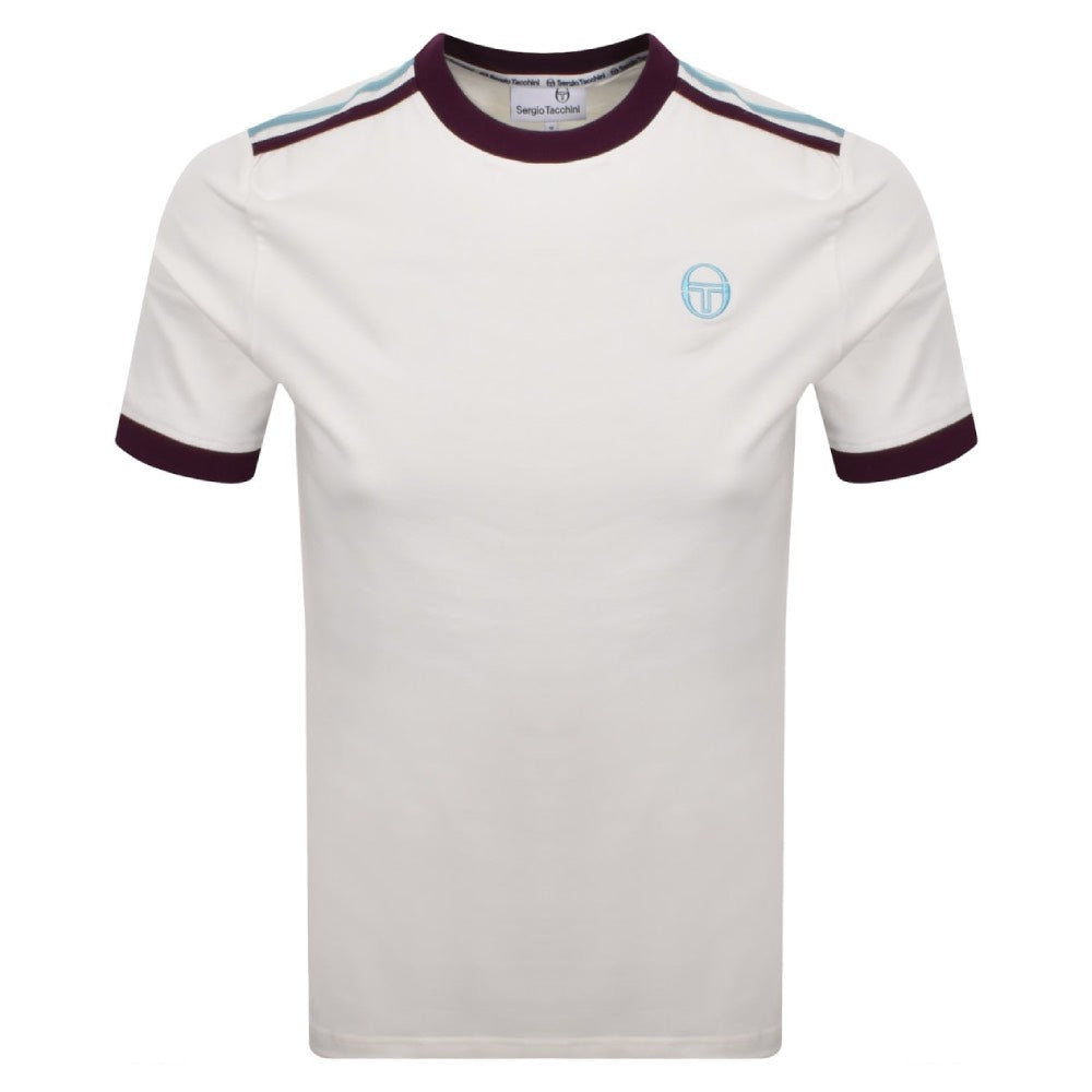Sergio Tacchini Triste T-Shirt Gardenia / Winter Bloom