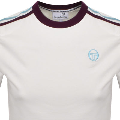 Sergio Tacchini Triste T-Shirt Gardenia / Winter Bloom