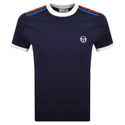 Sergio Tacchini Triste T-Shirt Maratime Blue / White