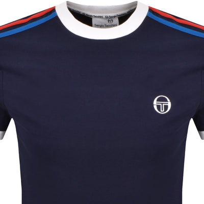 Sergio Tacchini Triste T-Shirt Maratime Blue / White