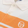 Sergio Tacchini Young Line Polo Shirt Gardenia / Tangerine