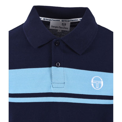Sergio Tacchini Young Line Polo Shirt Maritime Blue / Baltic Sea