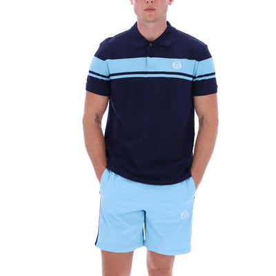 Sergio Tacchini Young Line Polo Shirt Maritime Blue / Baltic Sea