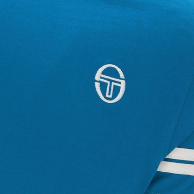 Sergio Tacchini Grello T-Shirt Mykonos Blue and Gardenia