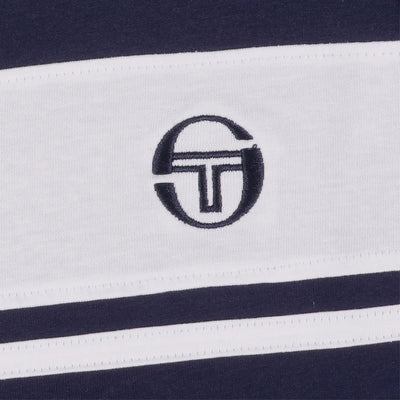 Sergio Tacchini Damarindo Vest Tank Top Maritime Blue / White
