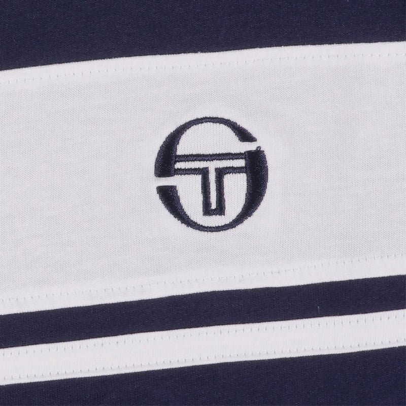 Sergio Tacchini Damarindo Vest Tank Top Maritime Blue / White