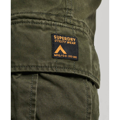 Superdry Vintage Heavy Cargo Shorts Surplus Goods Olive