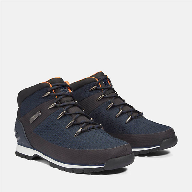 Timberland Euro Sprint Waterproof Mid Hiker Boots Navy