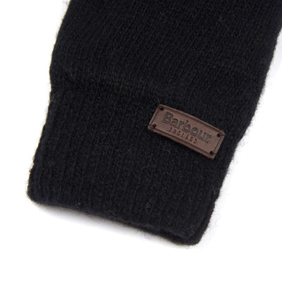 Barbour Carlton Wool Gloves Black