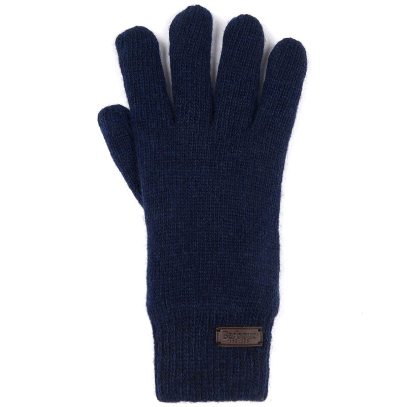 Barbour Carlton Wool Gloves Navy