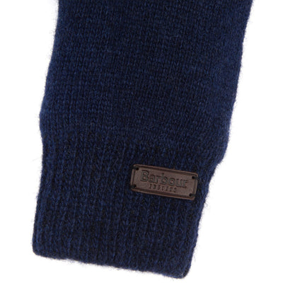 Barbour Carlton Wool Gloves Navy