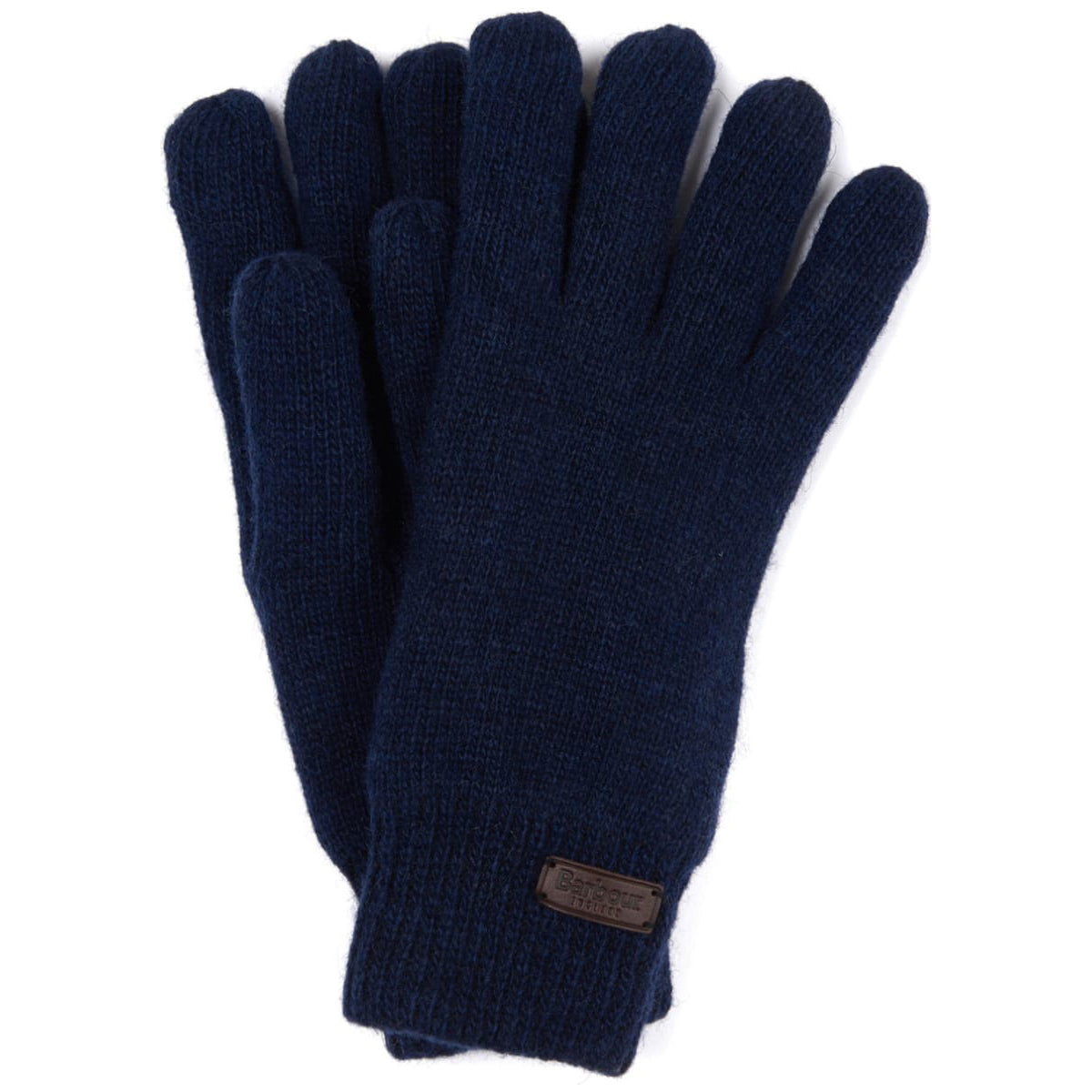 Barbour Carlton Wool Gloves Navy