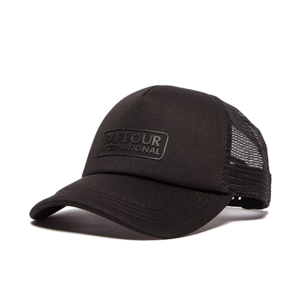 Barbour International Heli Trucker Cap Black