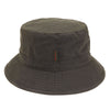 Barbour Mens Wax Sports Bucket Hat Olive