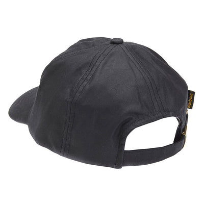 Barbour Mens Wax Sports Cap Black