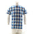 Duck and Cover Rebelo Shadow Check SS Shirt Twilight