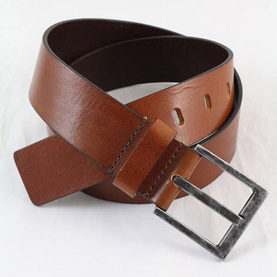 IBEX Of England Two Tone Full Grain Leather Belt Tan 40mm 2622
