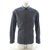 French Connection Micro Bubble Contrast Shirt Marine Blue