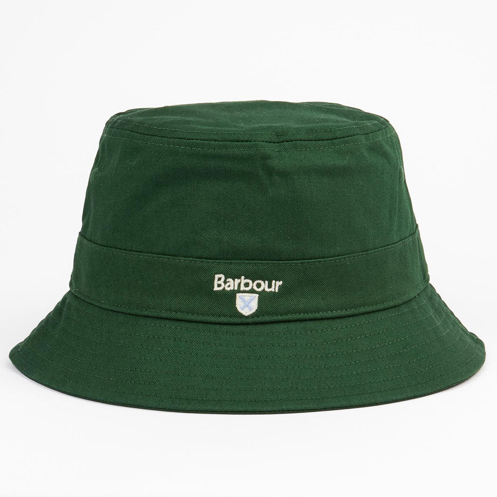 Barbour Cascade Bucket Hat Racing Green Size Small