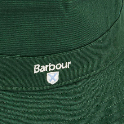 Barbour Cascade Bucket Hat Racing Green Size Small