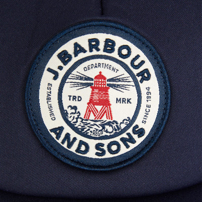 Barbour Fulton Trucker Cap Classic Navy