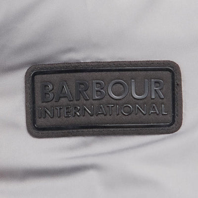 Barbour International Metric Zip Hoodie Slate Grey