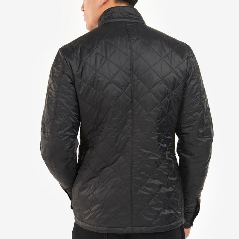 Barbour International Tourer Ariel Quilted Jacket Black