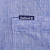 Barbour Nelson Short Sleeve Shirt Blue