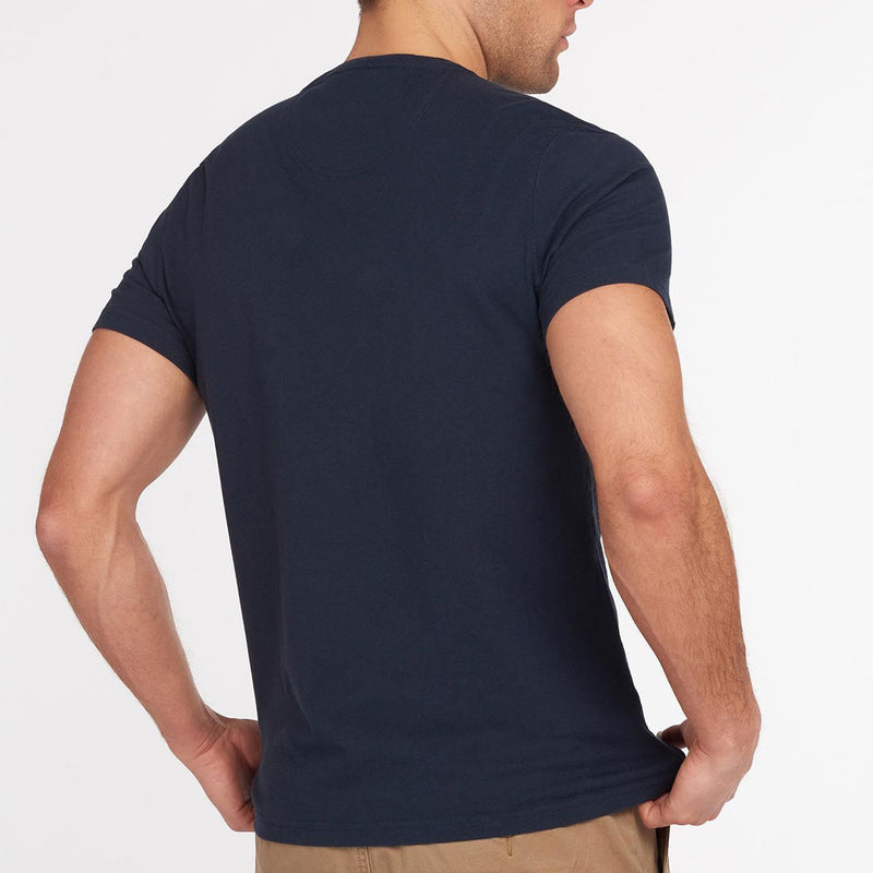 Barbour Logo T-Shirt New Navy