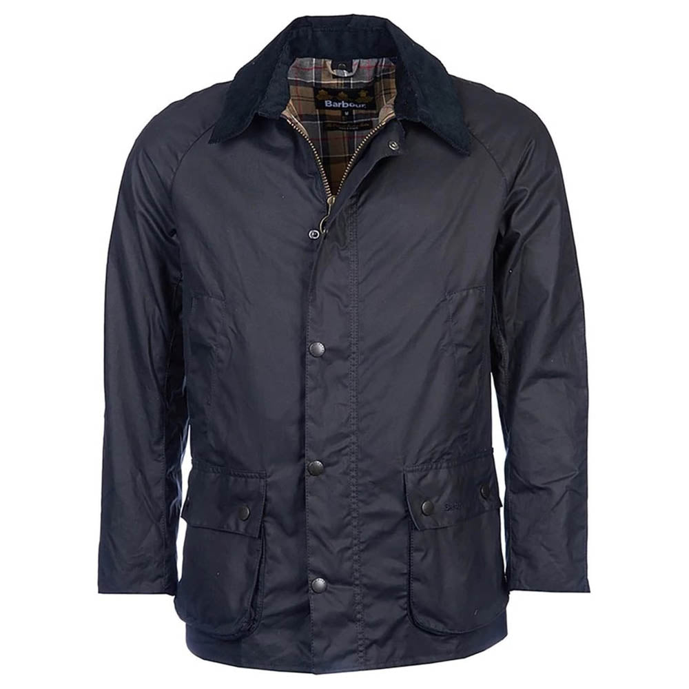 Barbour Ashby Wax Jacket Navy