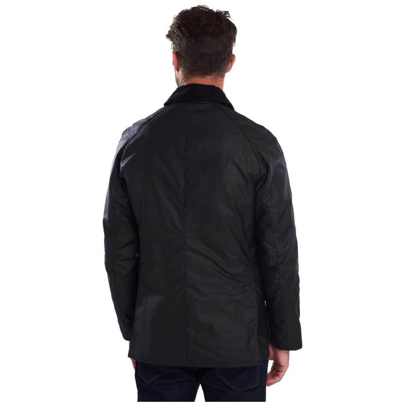Barbour Ashby Wax Jacket Navy