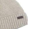 Barbour Mens Carlton Beanie Light Grey