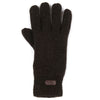 Barbour Carlton Wool Gloves Dark Green