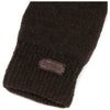 Barbour Carlton Wool Gloves Dark Green