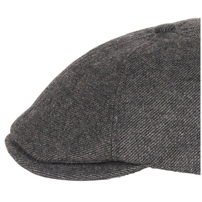 Barbour Claymore Bakerboy Cap Charcoal
