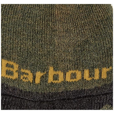 Barbour Cragg Boot Socks Olive Mix
