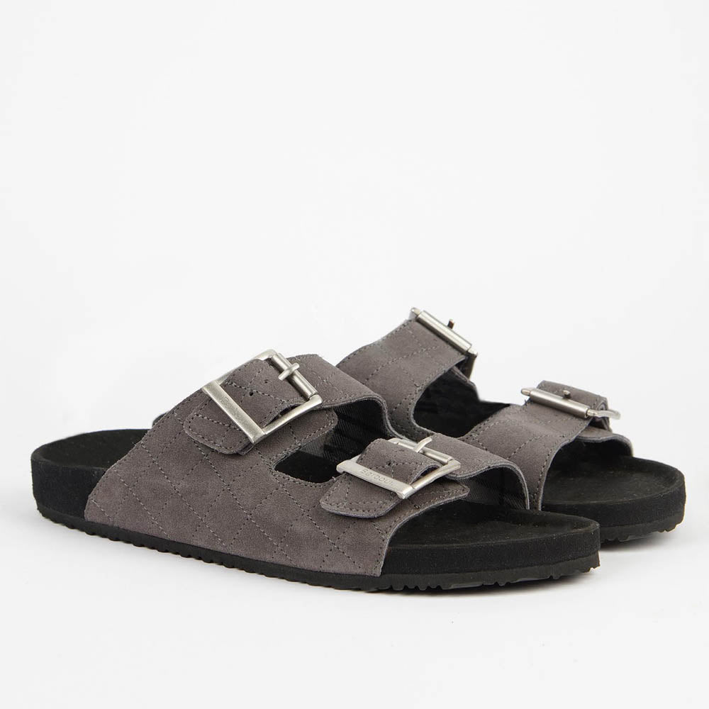 Barbour Men s Eddie Sliders Sandals Dark Grey