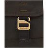 Barbour Essential Wax Messenger Bag Olive Green