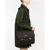 Barbour Essential Wax Messenger Bag Olive Green