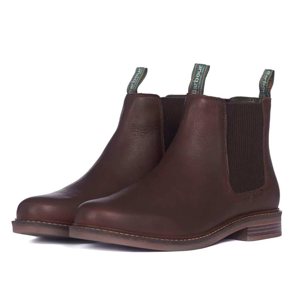 Barbour Farsley Chelsea Boots Teak