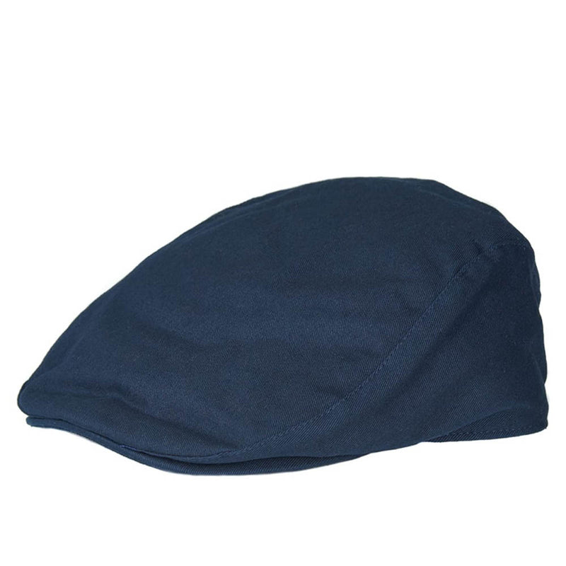 Barbour Men's Finnean Flat Cap Navy