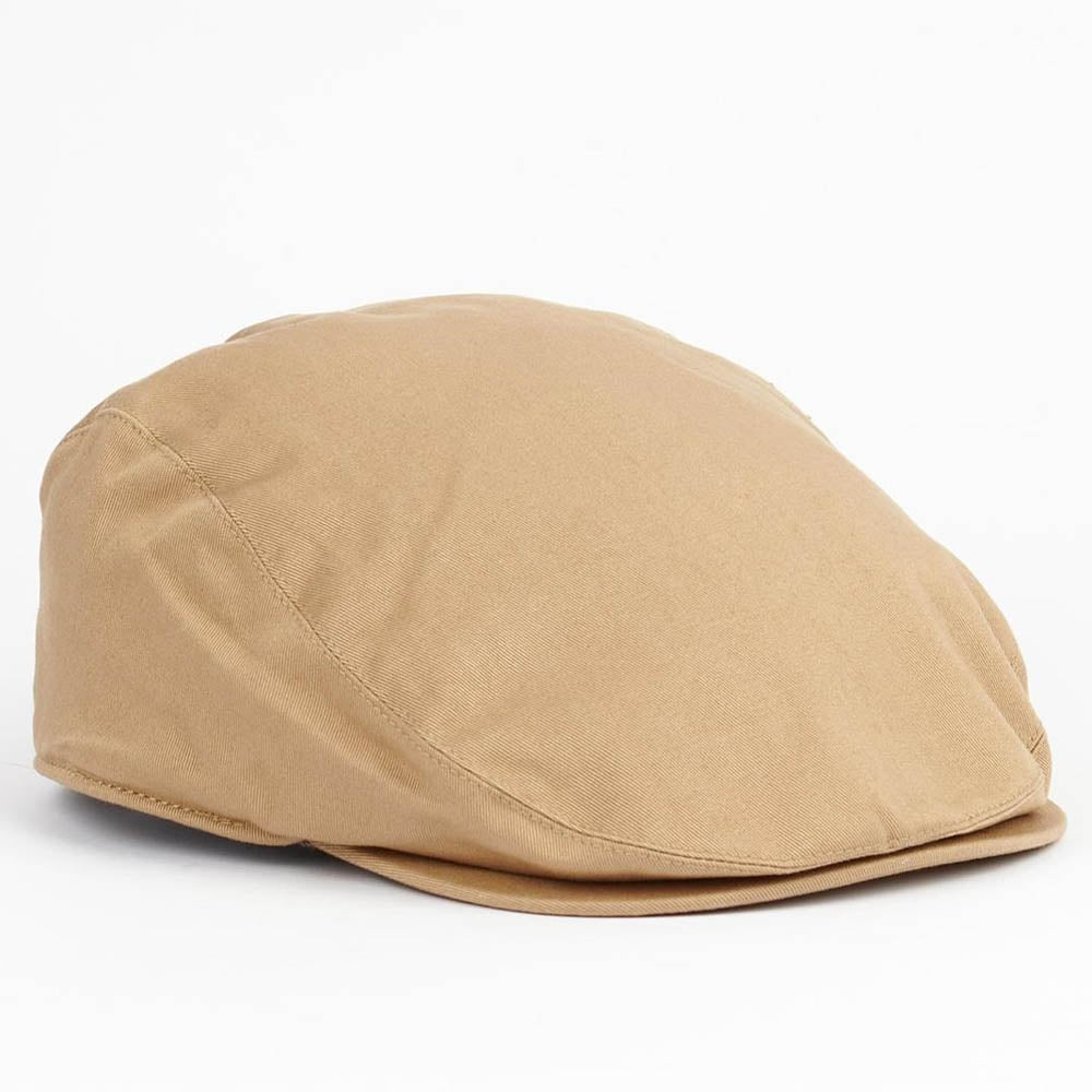 Barbour Men's Finnean Flat Cap Sandstone